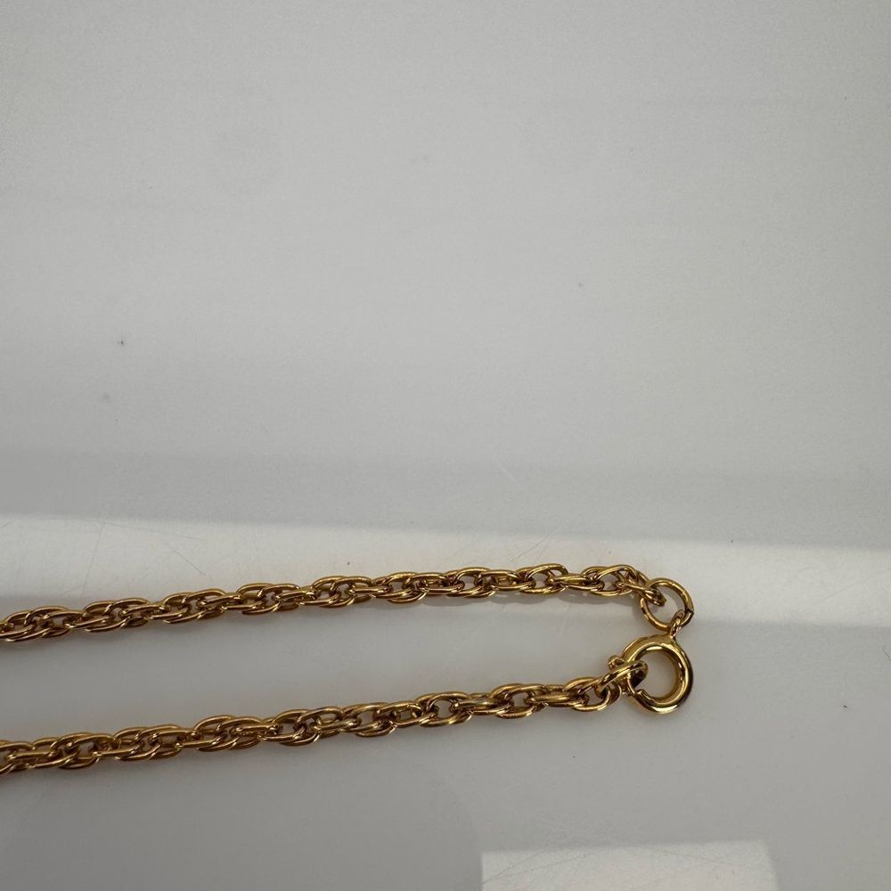 Vintage Gucci Hand-Wound Pendant Watch Necklace Red Green Enamel Swiss - Picture 8 of 9